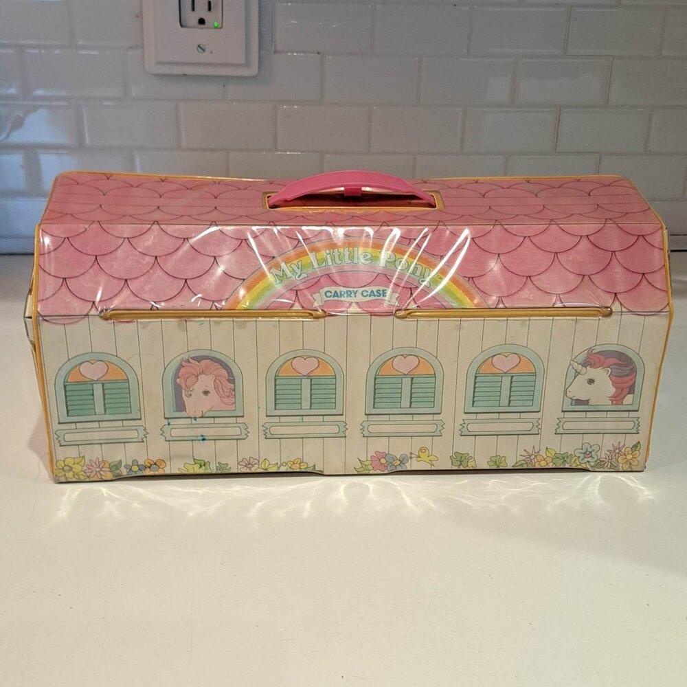My little pony carry case G1 generations one pony / horse toy collectable